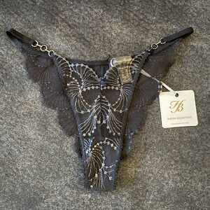 Honey Birdette XS Sarah Black Brief